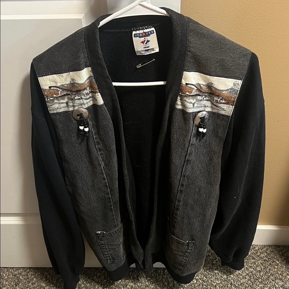 Custom Western Wolf Jacket